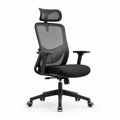 Silla de Oficina Ergonómica con Respaldo de Malla y Reposacabezas